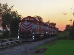 Sunset on the J2